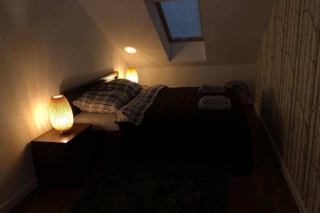 Апартаменты Dwupoziomowy Apartament Nad Jeziorem W Lesie Августув Экстерьер фото